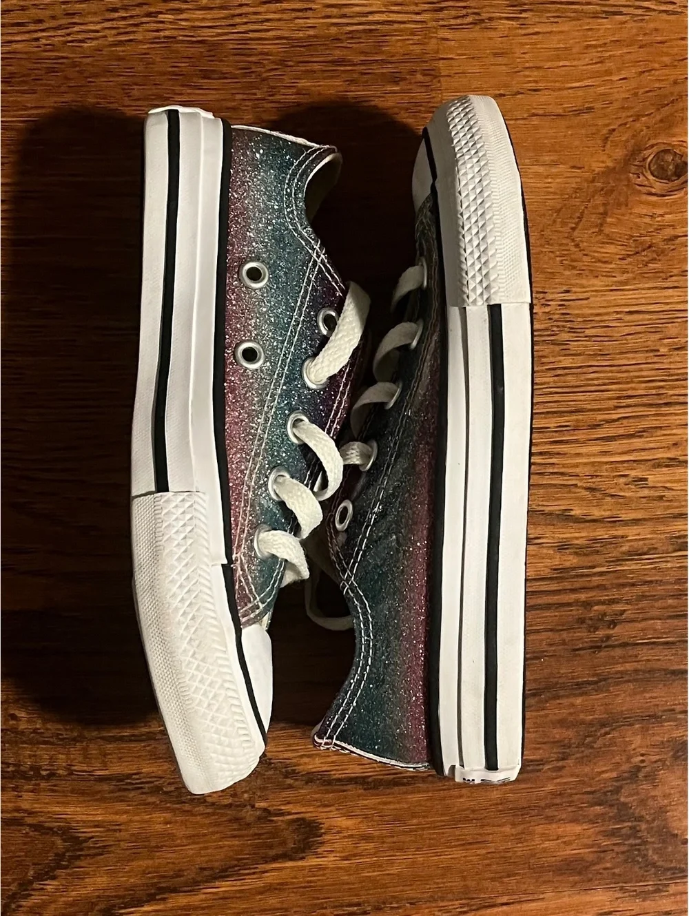 Converse signs intact blue
